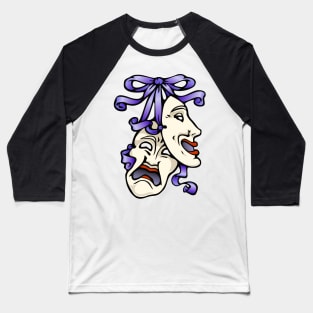 Theater Masks Baseball T-Shirt